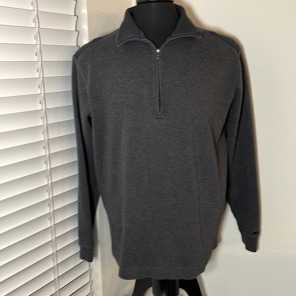 TIGER Woods Collection 1/4 Zip Pullover Sweater Size Large
